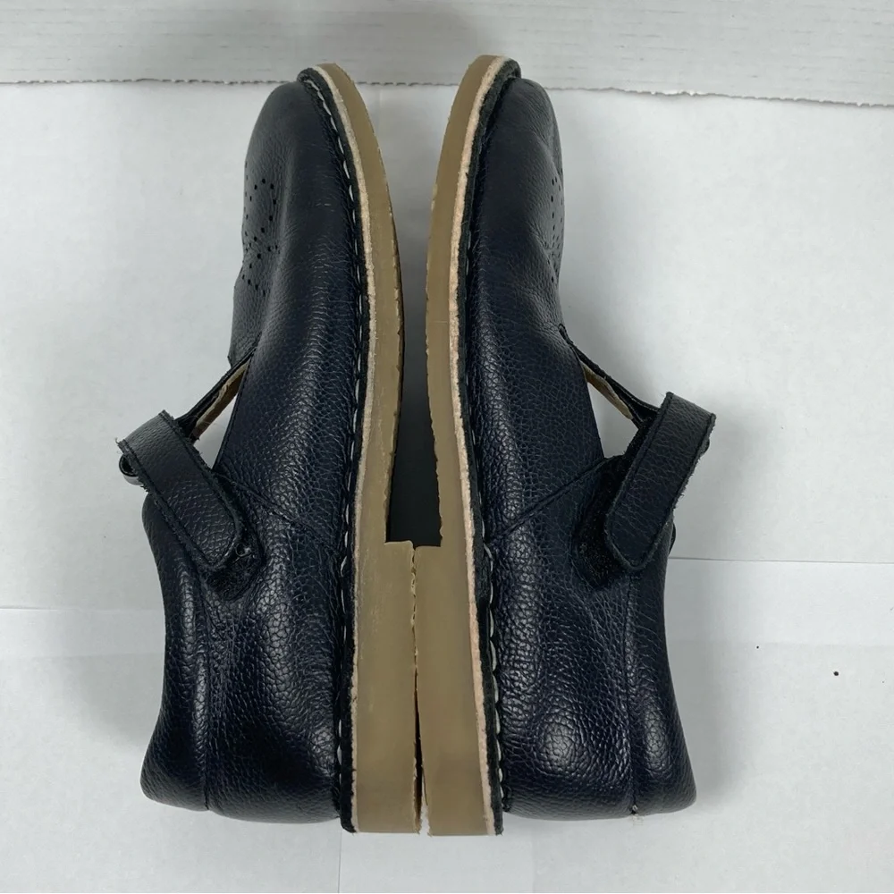 Mini Boden Toddler Kids Size 13 T-Bar Flats Maryjane’s Black School